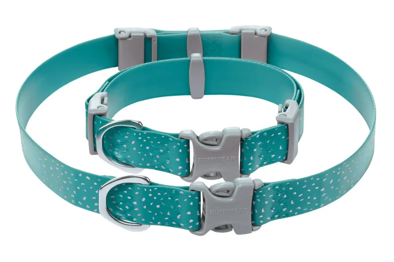 Ruffwear Confluence Waterproof Dog Collar in Teal - 20-26inch-1